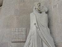 Bas relief de la Cathédrale Sagrada Familia
