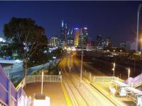 En prime Melbourne by night